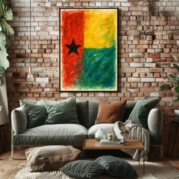 Abstract Flag Art Abstract Poster