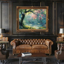 Tranquil Blossom Retreat Poster