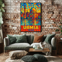 Urmia, Iran A Vibrant Mosaic Poster
