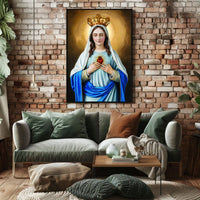 Sacred Heart of Mary Poster