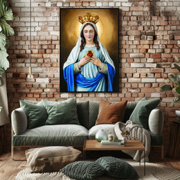 Sacred Heart of Mary Poster
