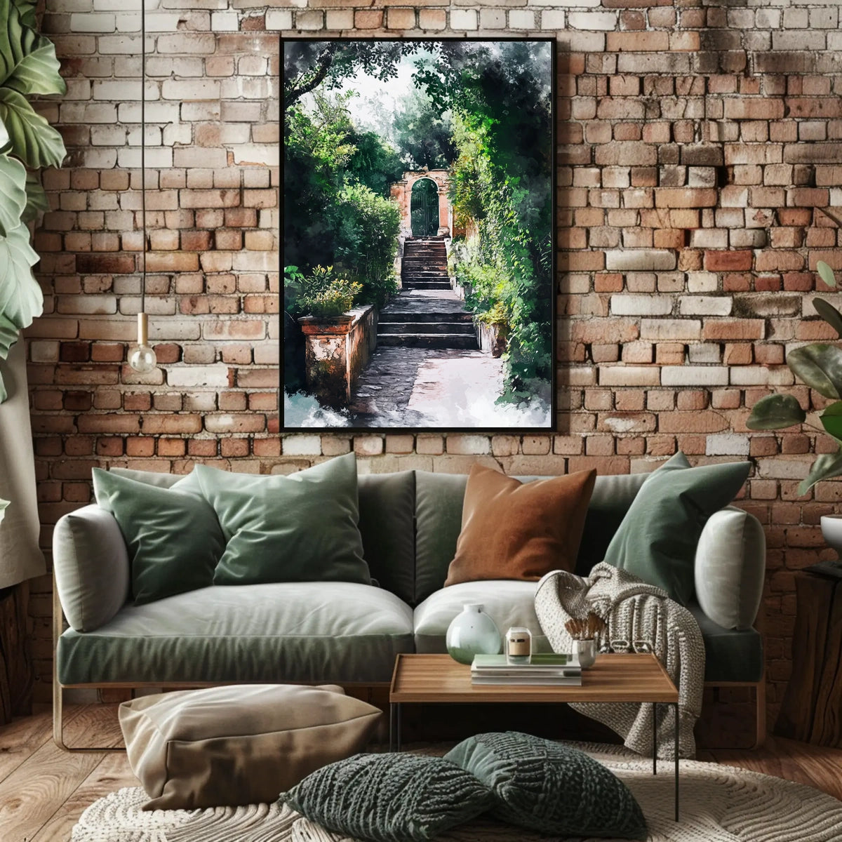 Vatican City Vatican Gardens Peaceful View Poster
