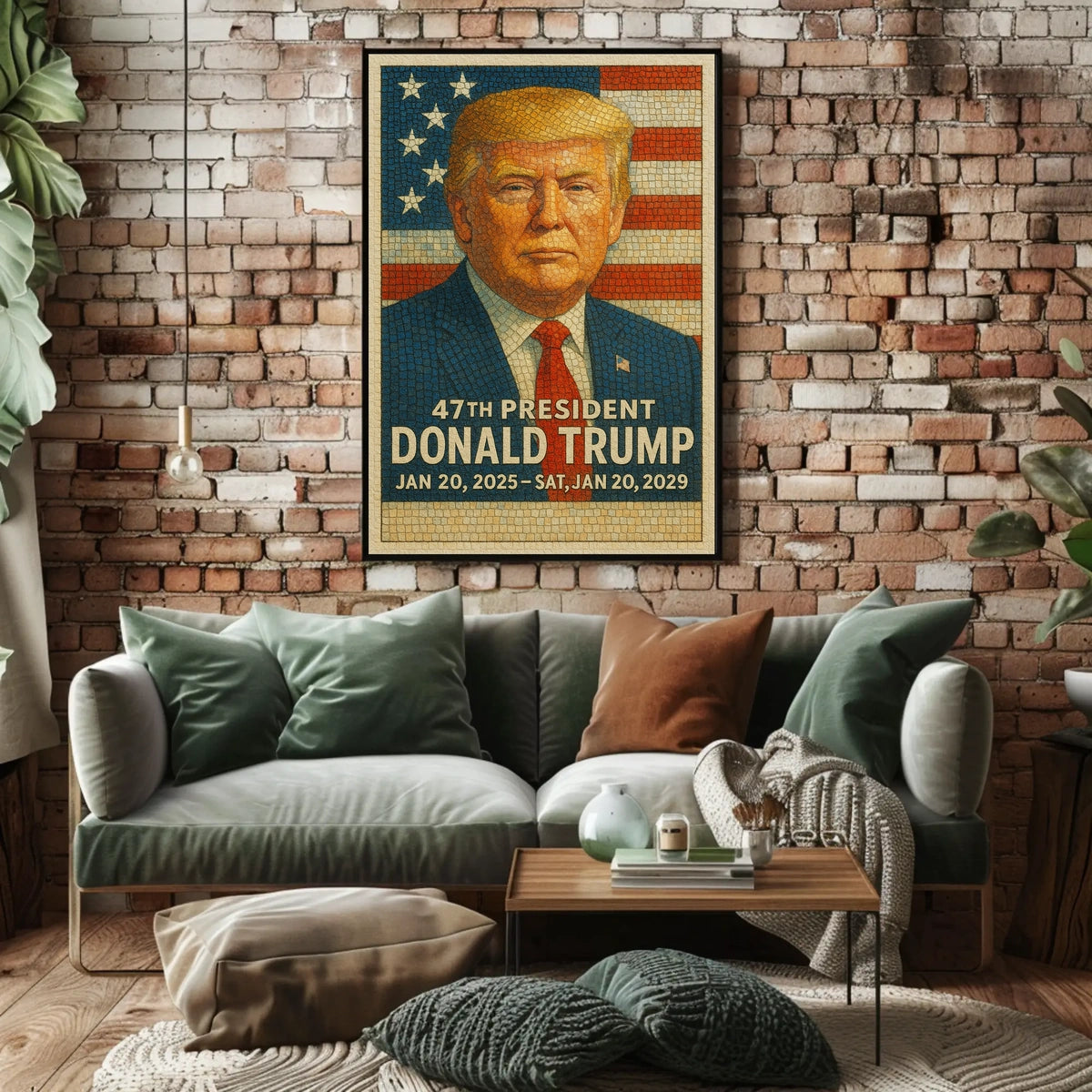 Donald Trump 47th President Poster