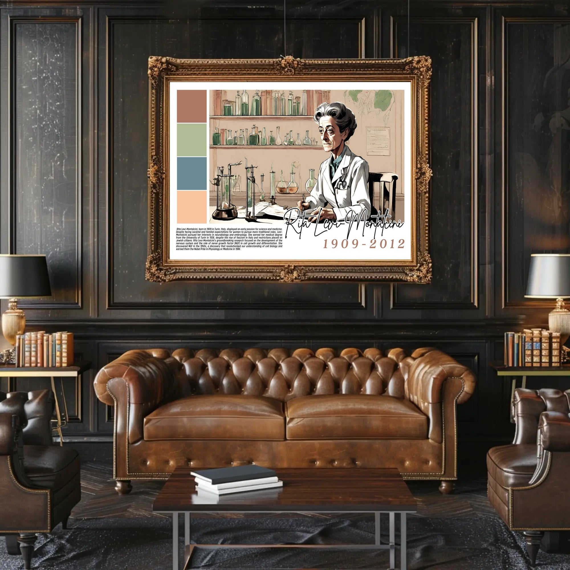 Tribute to Rita Levi-Montalcini Poster