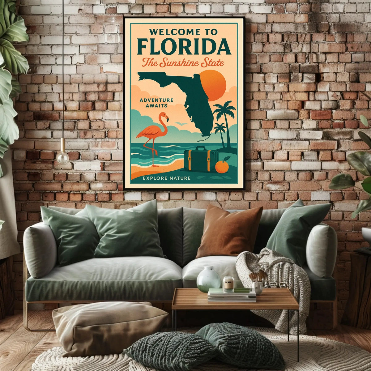 Welcome to Florida Adventure Awaits Poster