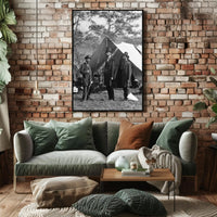Abraham Lincoln Contemplative Oil Painting Poster Art PosterGoat