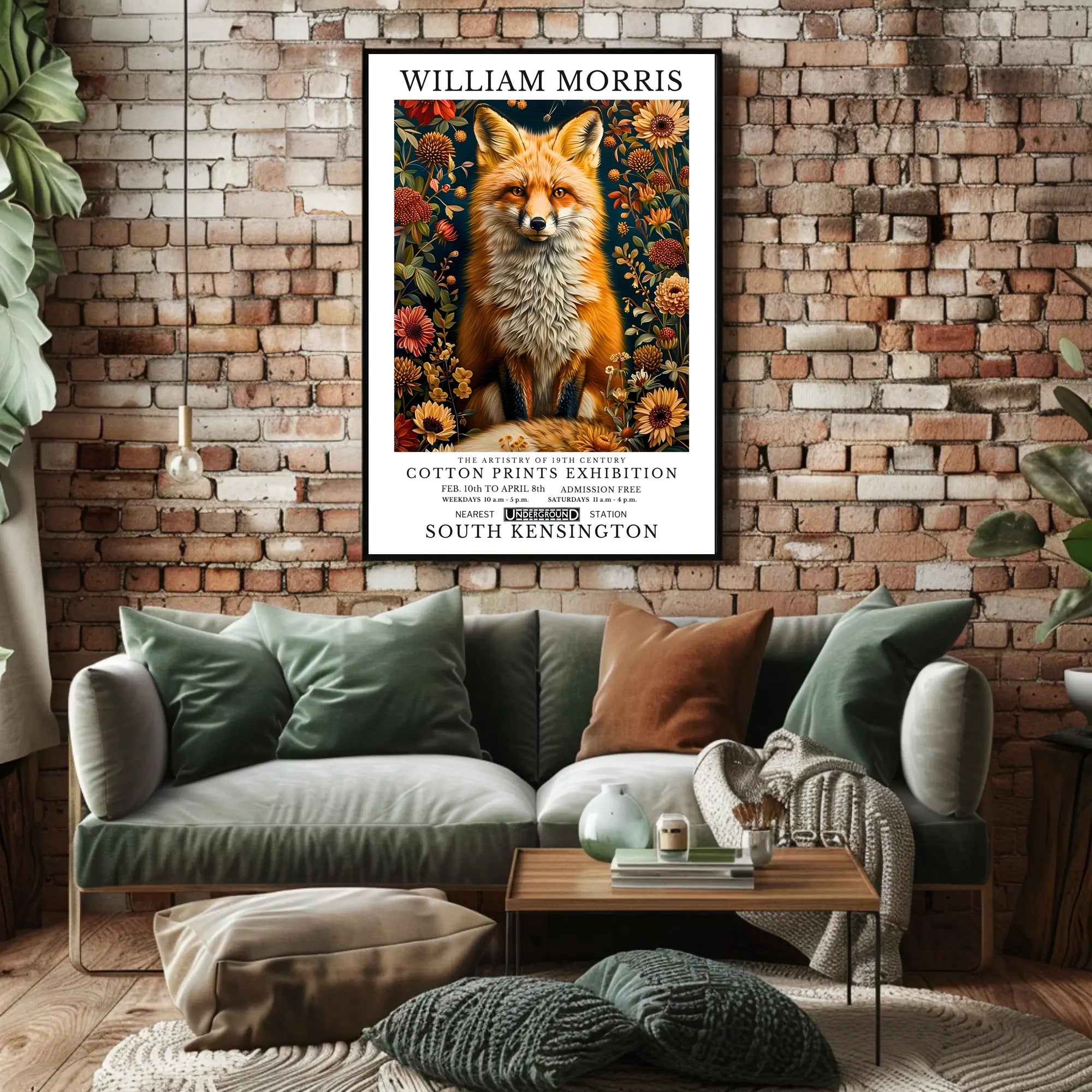 William Morris Vintage Elegance Cultural or Heritage Poster