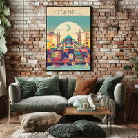 Vibrant Istanbul Poster