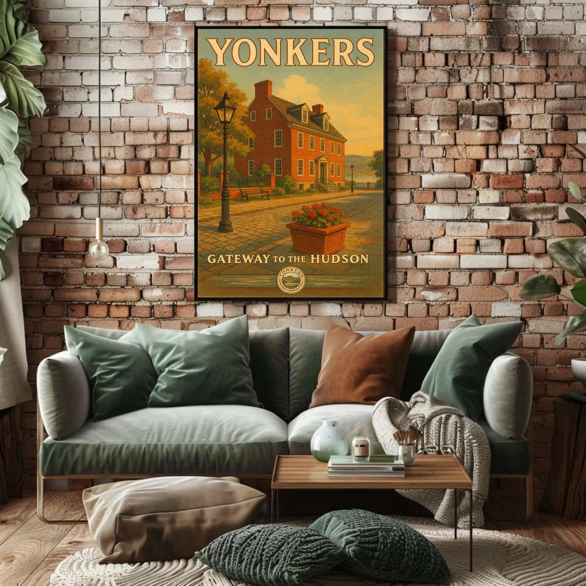 Yonkers Gateway to the Hudson Poster