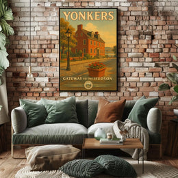 Yonkers Gateway to the Hudson Poster