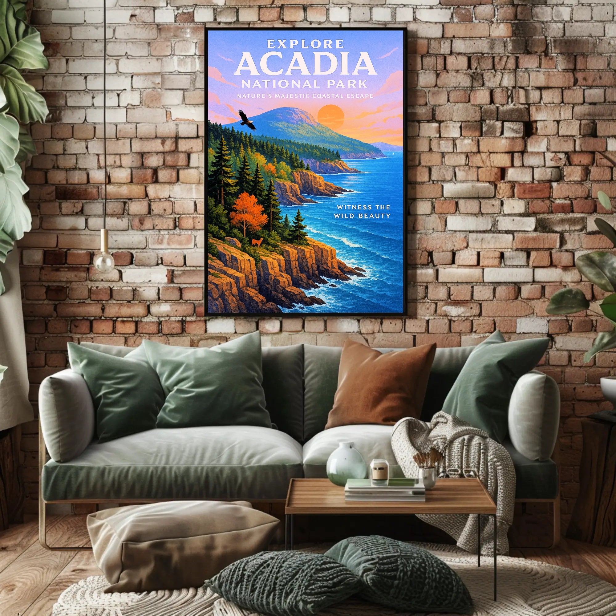 Explore Acadia National Park Poster