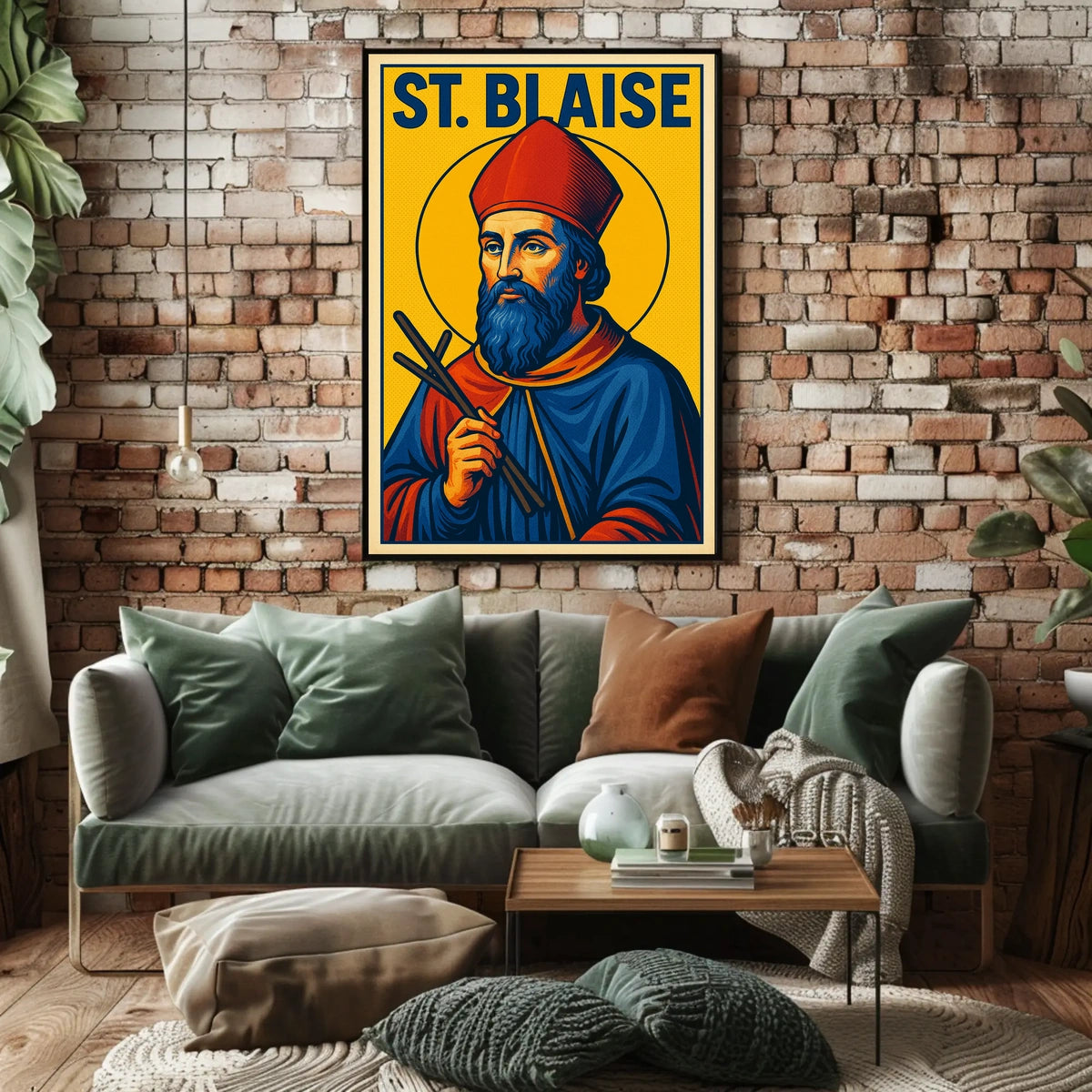 St. Blaise Poster