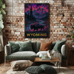 Wyoming Wilderness Poster