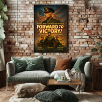 Forward To Victory World War Ii Poster