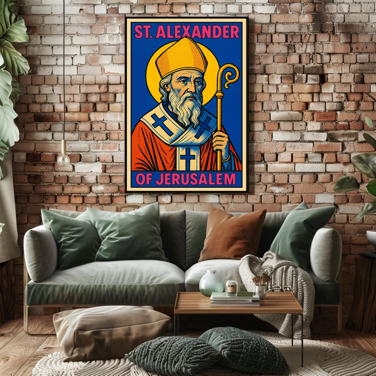 St. Alexander Of Jerusalem Poster
