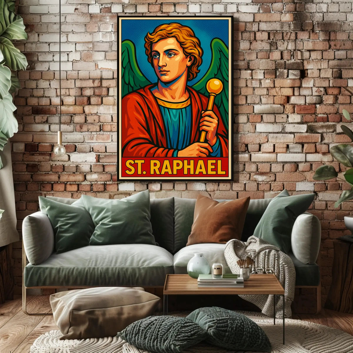 St. Raphael Poster