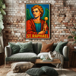 St. Raphael Poster