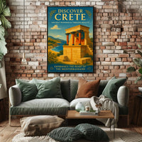 Discover Crete Poster