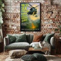 Sikorsky HH-53 Sea Stallion Super Jolly Green Giant Poster PosterGoat