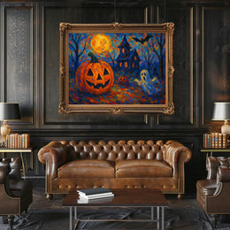 Halloween Night Fantasy Gothic Wanderlust Poster