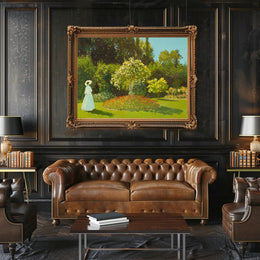 Tranquil Garden Scene Poster