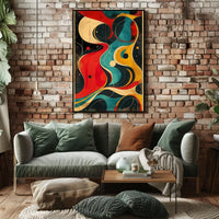 Abstract Modern Minimalist Art Poster