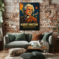 Albert Einstein Theory Of Relativity Poster