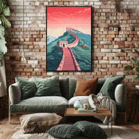 Serene Pathway Poster PosterGoat