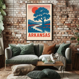 Arkansas Scenic Poster