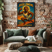 Olympic Legend Vintage Sports Poster