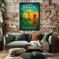 Explore Brazil Poster