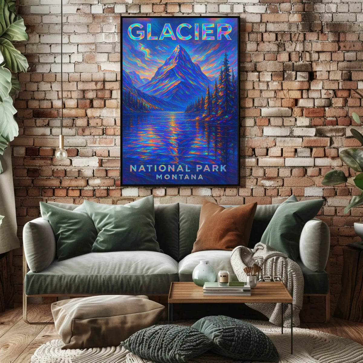 Glacier National Park Montana Poster