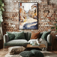 Turkey Ephesus Ancient Ruins Scenic Corridor Poster