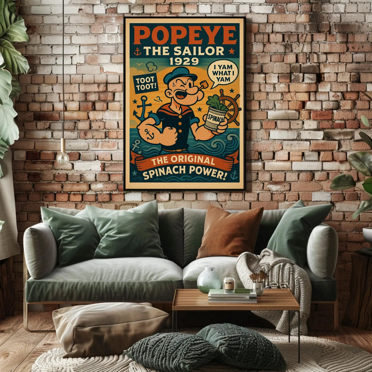 Popeye 1929 Art Poster POP-217