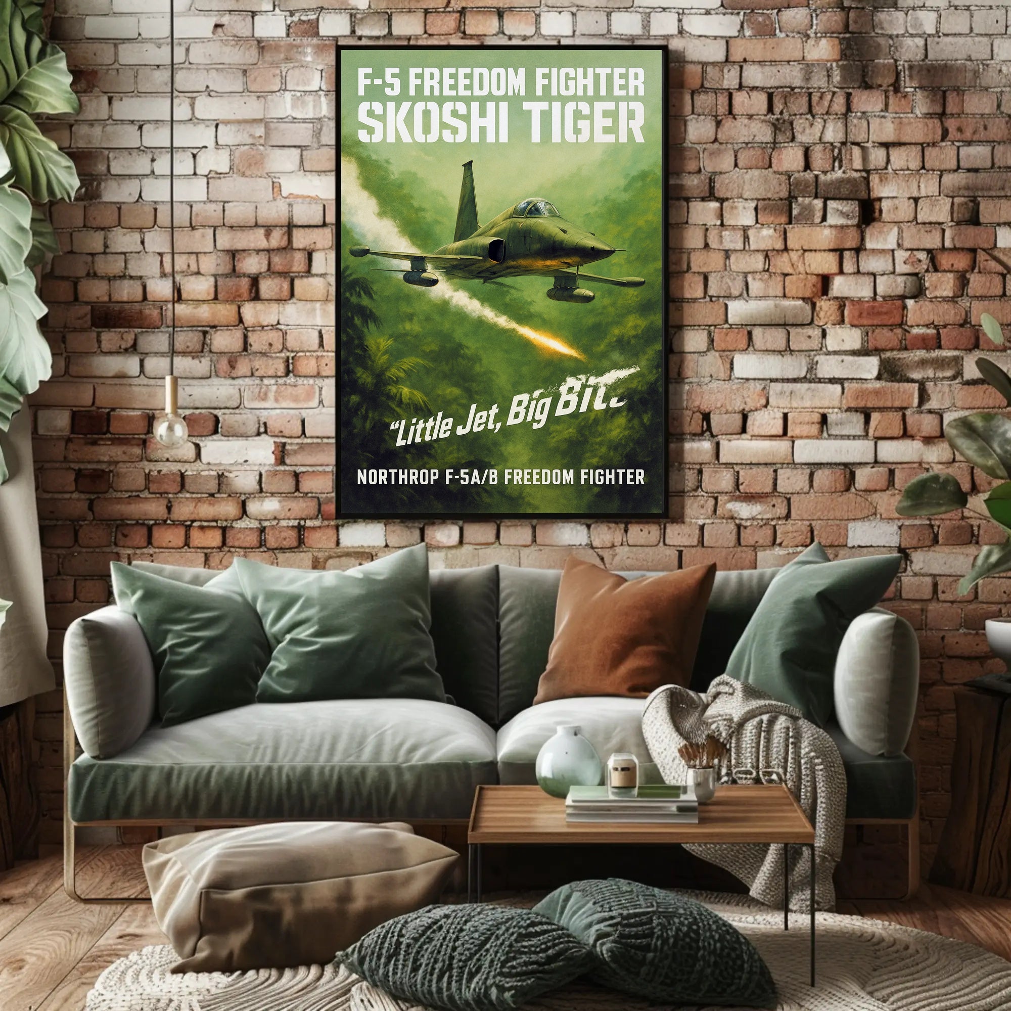 Northrop F-5 Freedom Fighter Poster PosterGoat