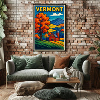 Autumn In Vermont Poster