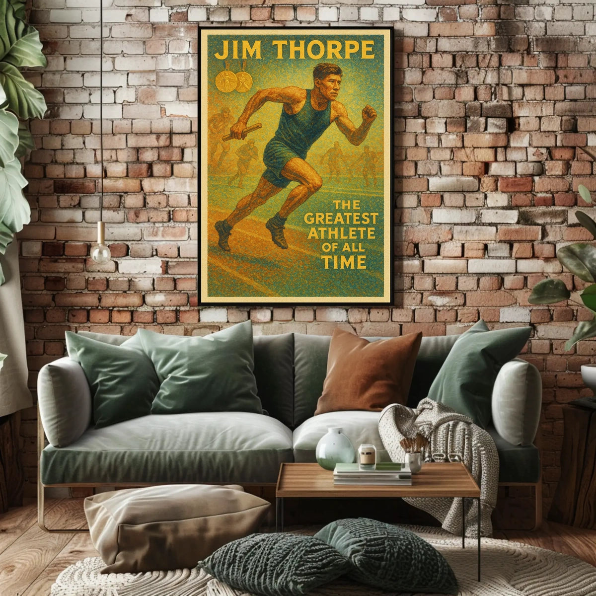 Jim Thorpe The Ultimate Athlete Jim Thorpe Poster