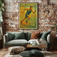 Jim Thorpe The Ultimate Athlete Jim Thorpe Poster