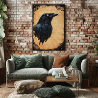 The Enigmatic Raven Poster