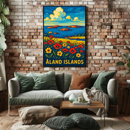 Åland Islands A Scenic Retreat Poster