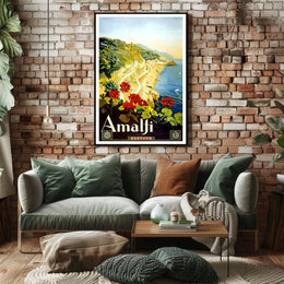 Amalfi Italia Poster