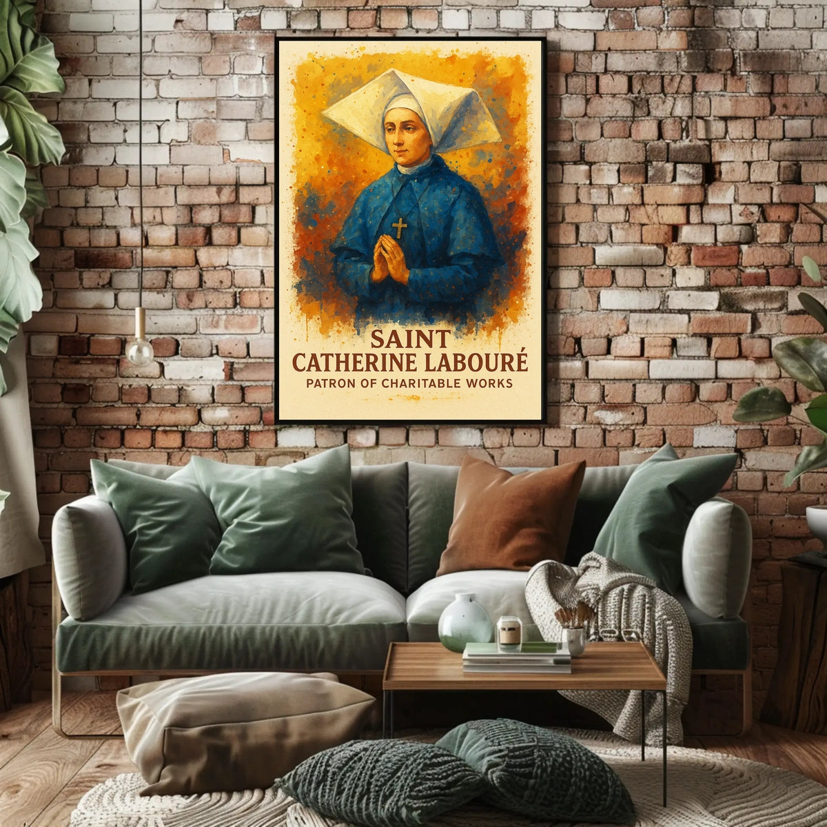 Saint Catherine Labouré Art Divine Cultural or Heritage Poster