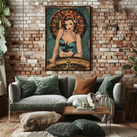 Vintage Casino Glamour Poster