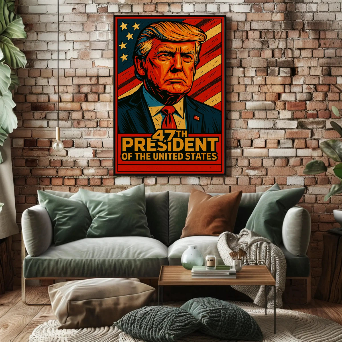 47th President Of The United States Poster Wall Art
