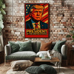 47th President Of The United States Poster Wall Art