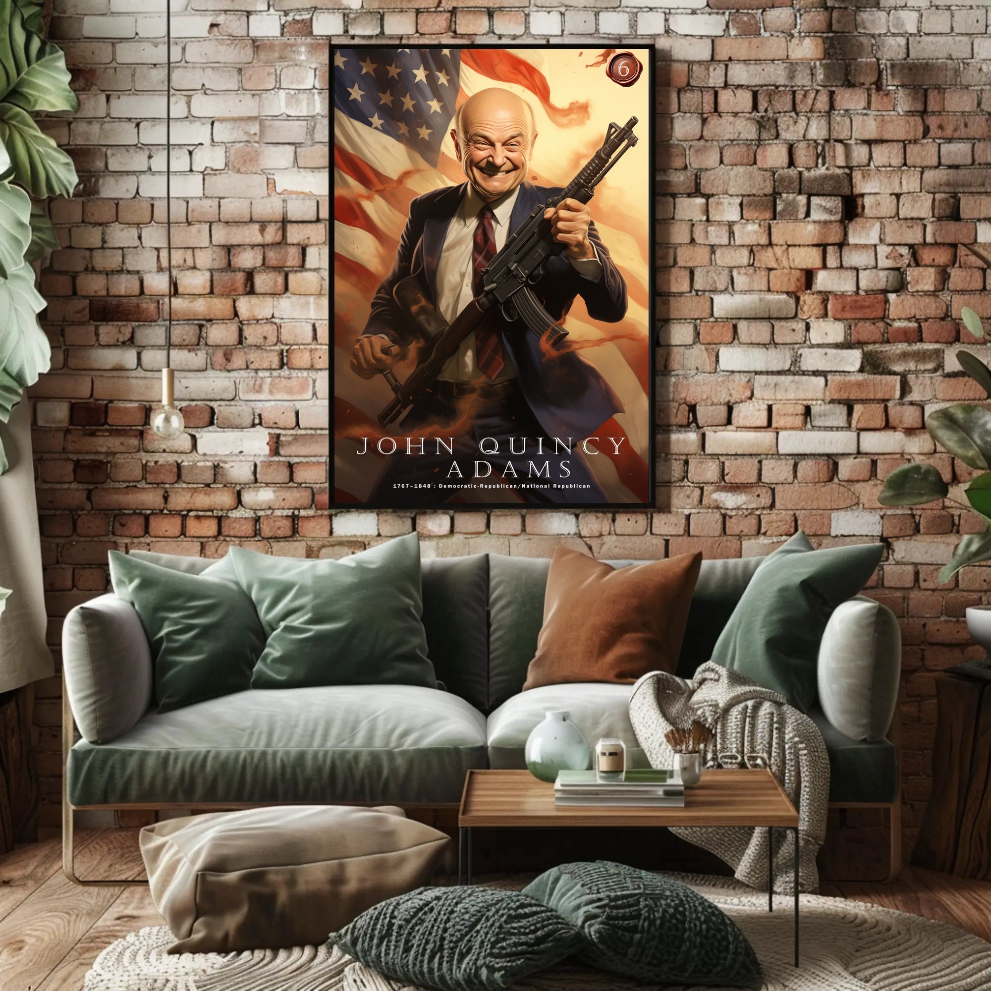 John Quincy Adams: A Bold Interpretation Poster