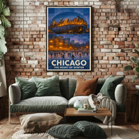 Chicago The Heart Of Winter Poster