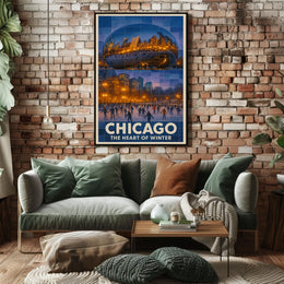 Chicago The Heart Of Winter Poster