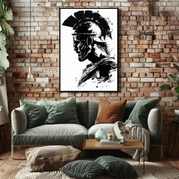 Warrior in Ink Poster PosterGoat