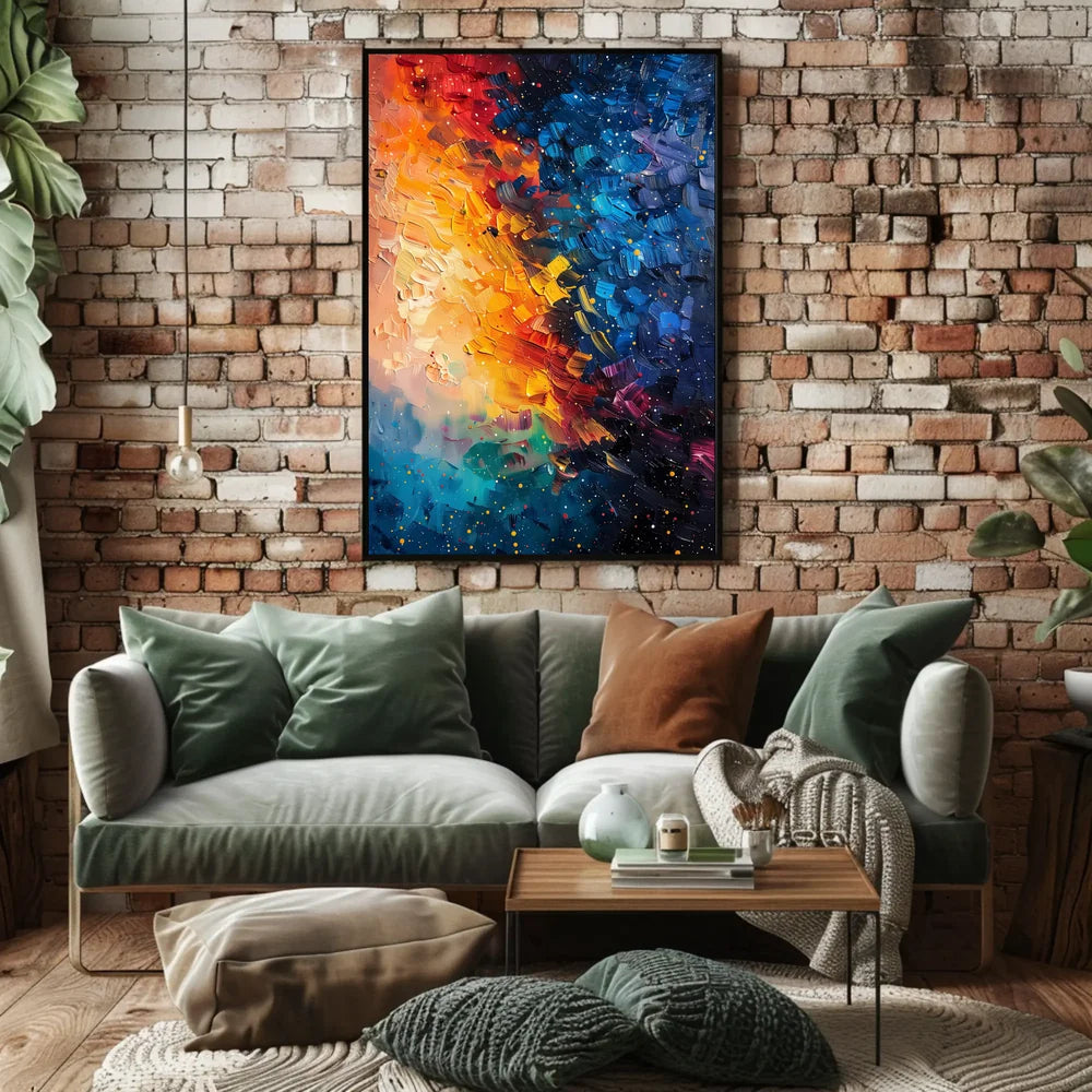 Modern Abstract Science and Education Poster